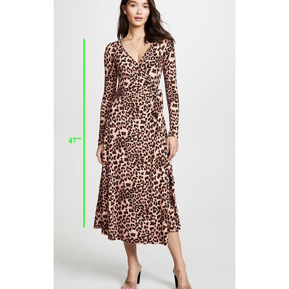 Rachel Pally Leopard Wrap Dress (reg & maternity)